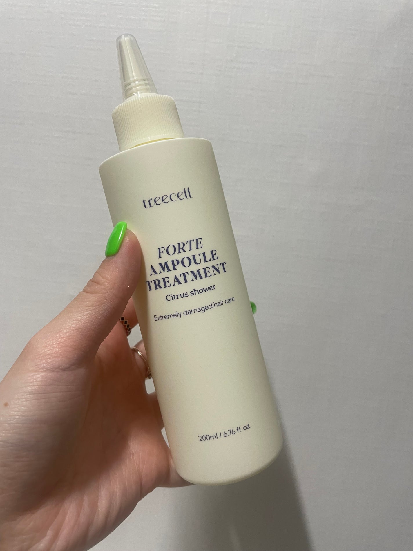 フォルテ アンプル トリートメント/treecell/洗い流すヘアトリートメントを使ったクチコミ(3枚目)