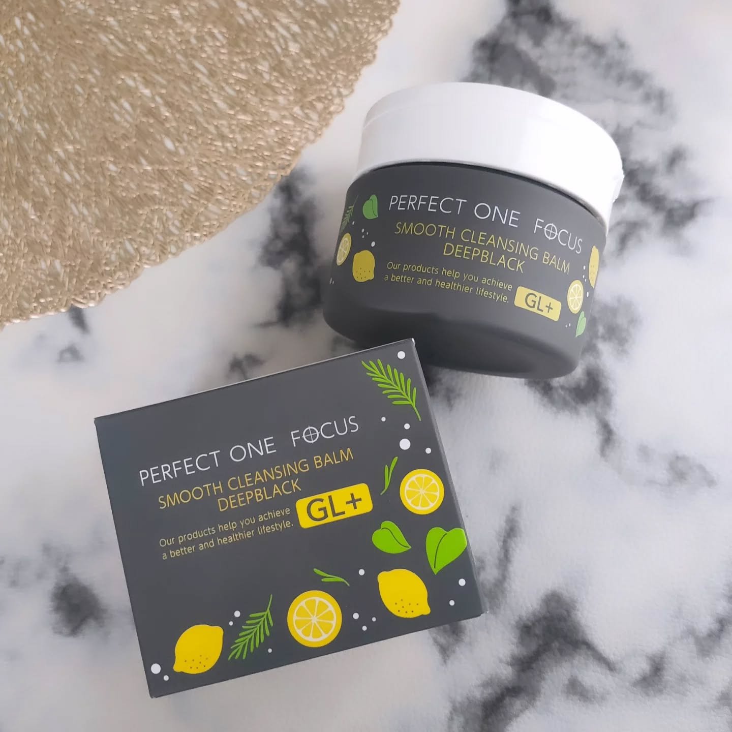 スムースクレンジングバーム ディープブラック GL+/PERFECT ONE  FOCUS/クレンジングバームを使ったクチコミ（2枚目）