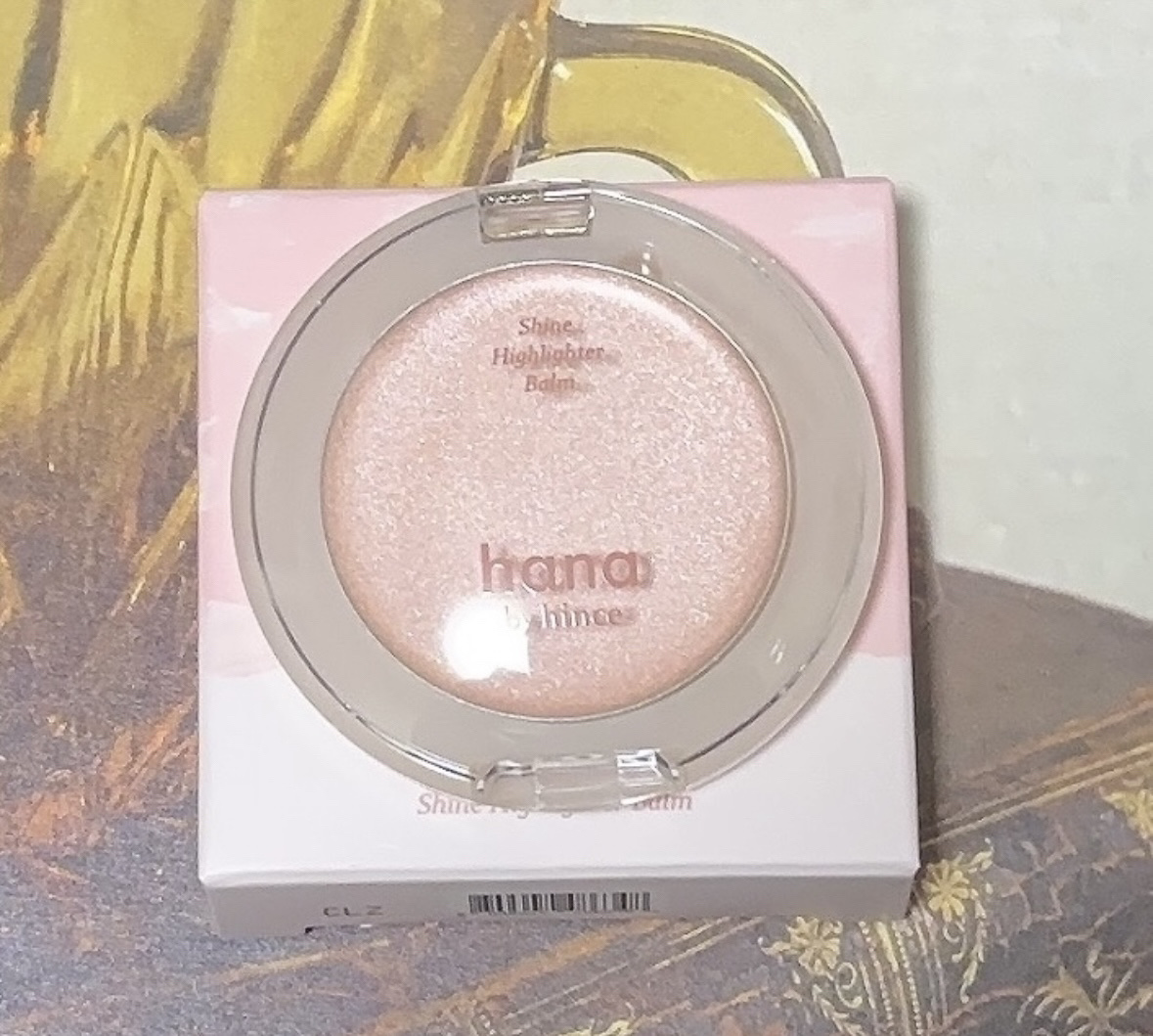 シャインハイライターバーム/hana by hince/クリームハイライトを使ったクチコミ（1枚目）