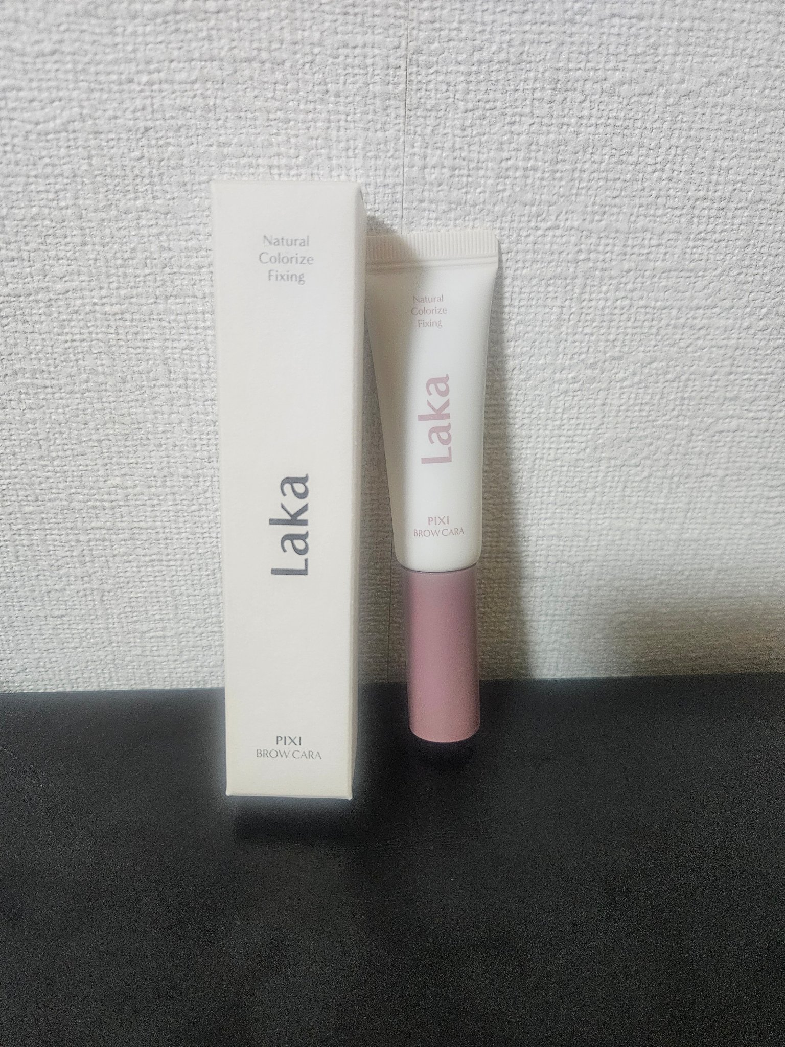 ラカ ピクシーブロウカラ/Laka/眉マスカラを使ったクチコミ（1枚目）