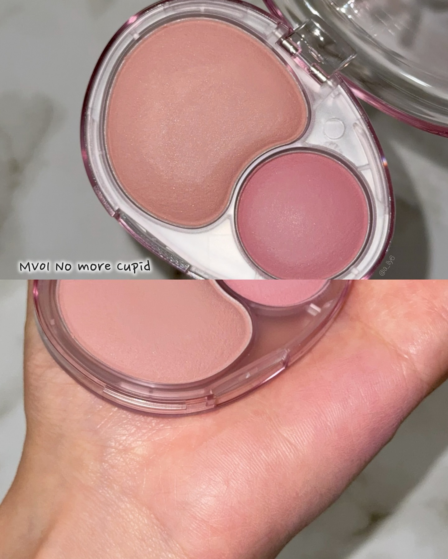 デュアルチークメロウ/fwee/ジェル・クリームチークを使ったクチコミ（2枚目）