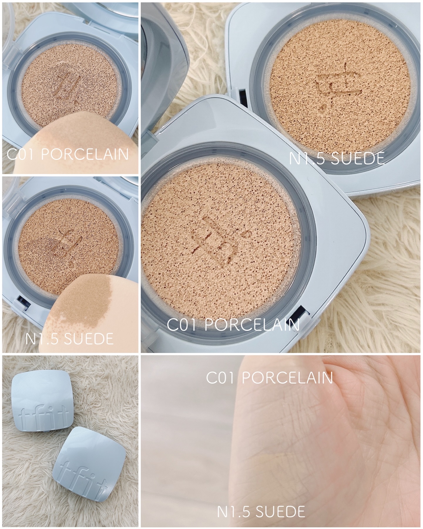 アイシーフィットカバークッションEX/TFIT/クッションファンデーションを使ったクチコミ（2枚目）