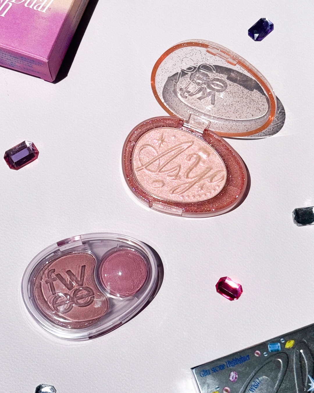 デュアルチークメロウ/fwee/ジェル・クリームチークを使ったクチコミ（1枚目）