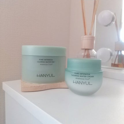 ピュアアルテミシア カーミングウォータークリーム/HANYUL(ハンユル)/フェイスクリームを使ったクチコミ(7枚目)