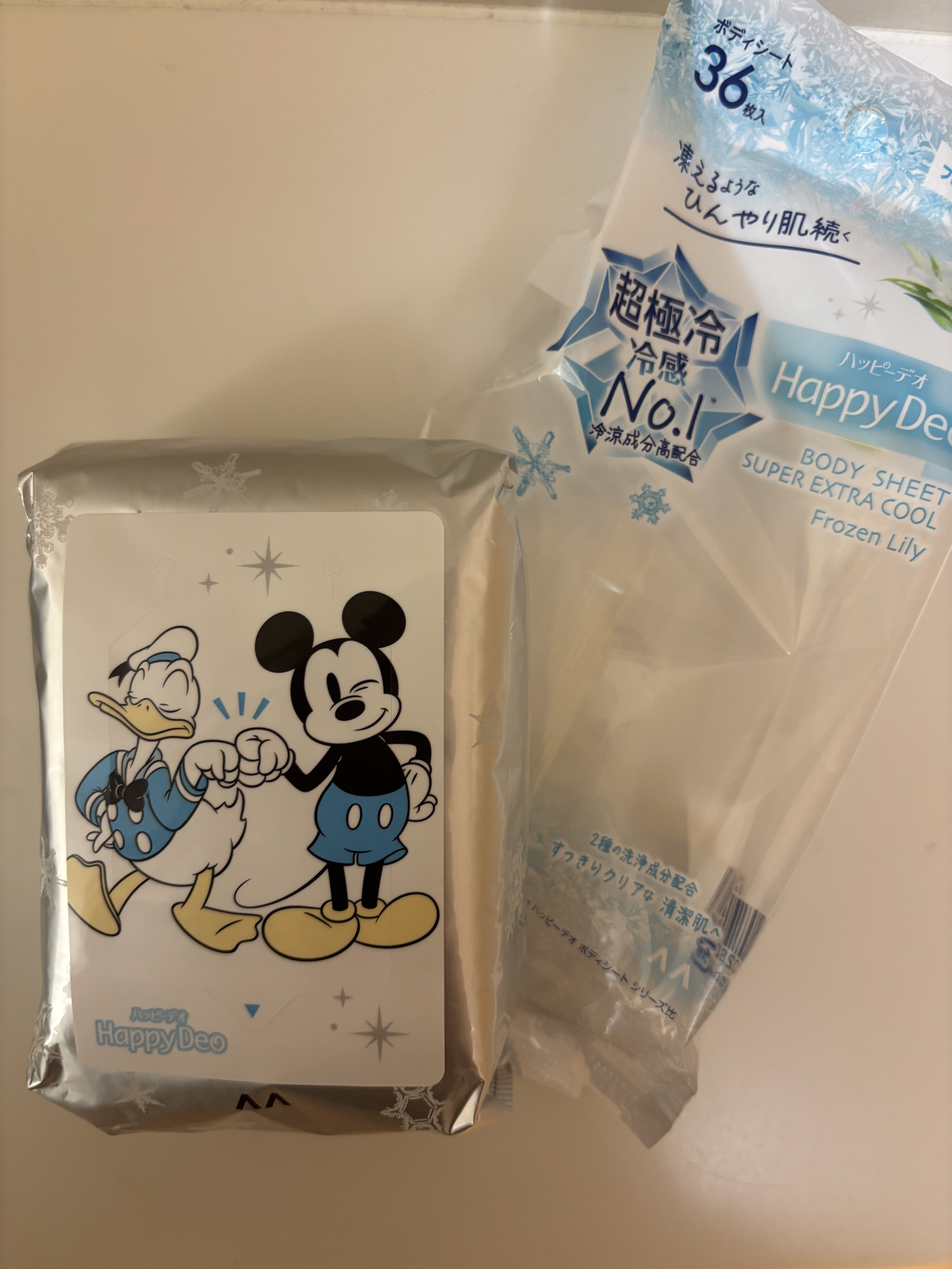 ハッピーデオ ボディシート アイスダウン フルーツクーラー/マンダム/ボディシートを使ったクチコミ（1枚目）