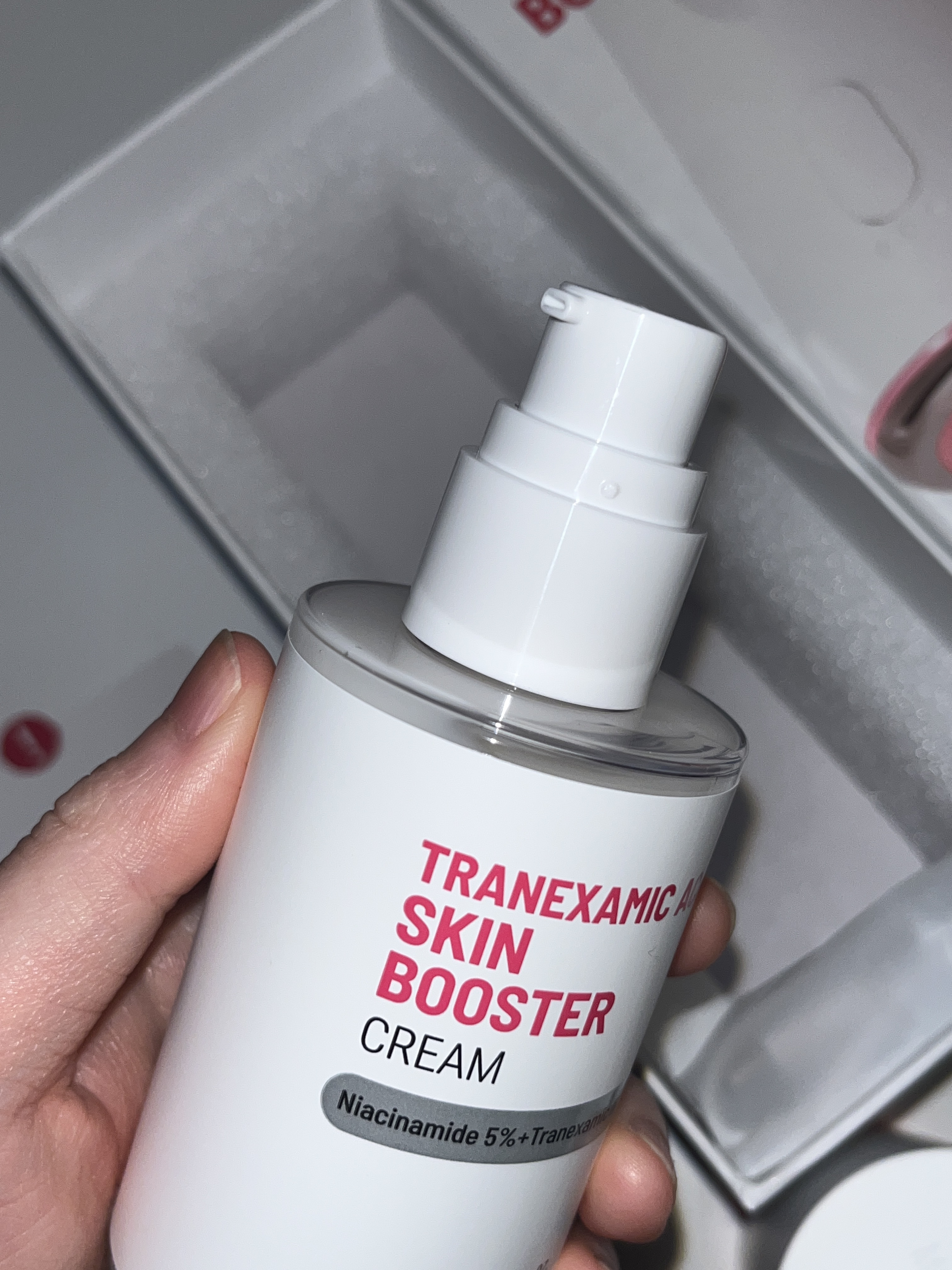 トラネキサム酸スキンブースタークリーム/MEDITHERAPY/フェイスクリームを使ったクチコミ（3枚目）