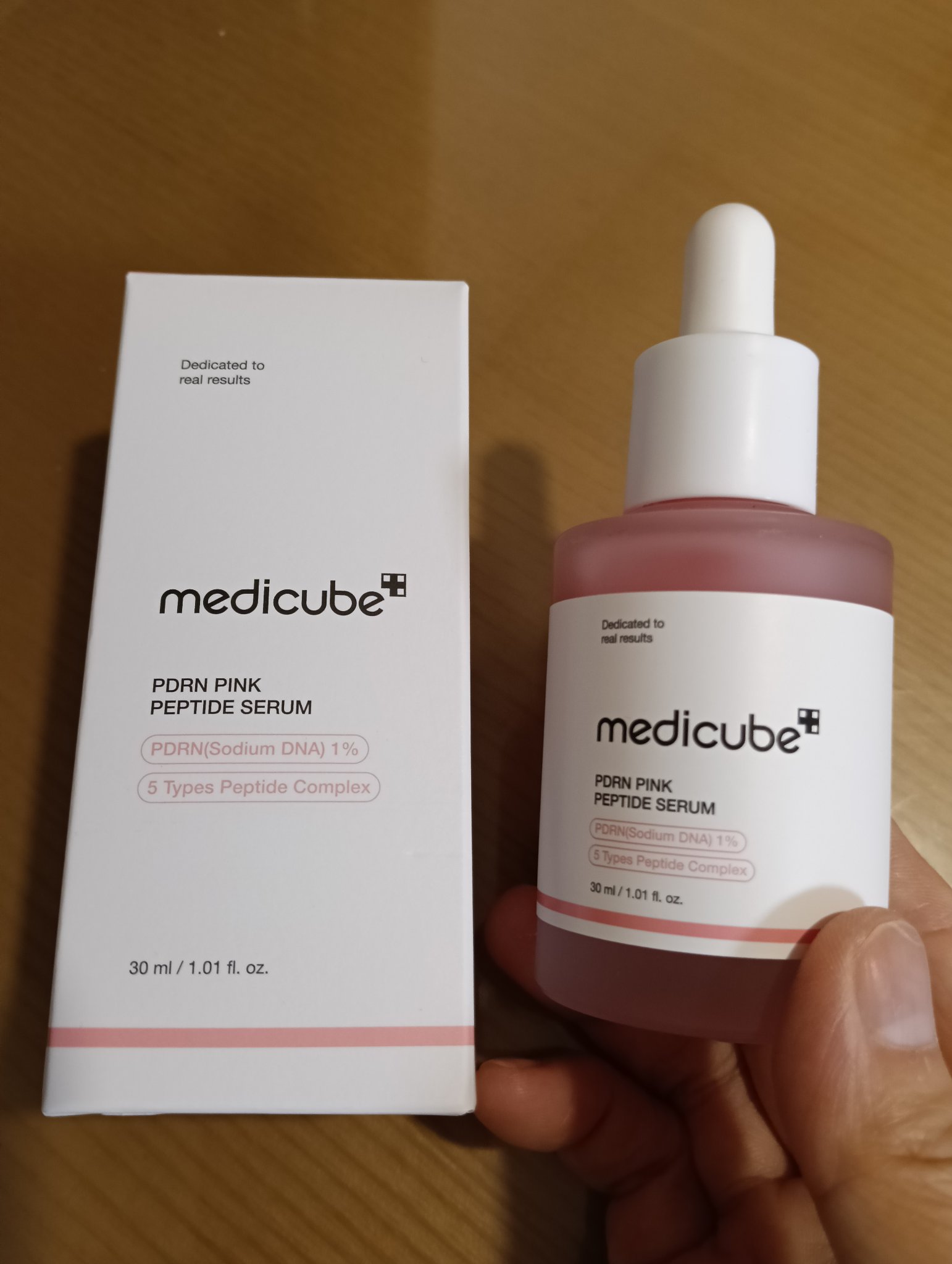 PDRNピンクアンプル PDRN 10,000ppm配合/MEDICUBE/美容液を使ったクチコミ（1枚目）