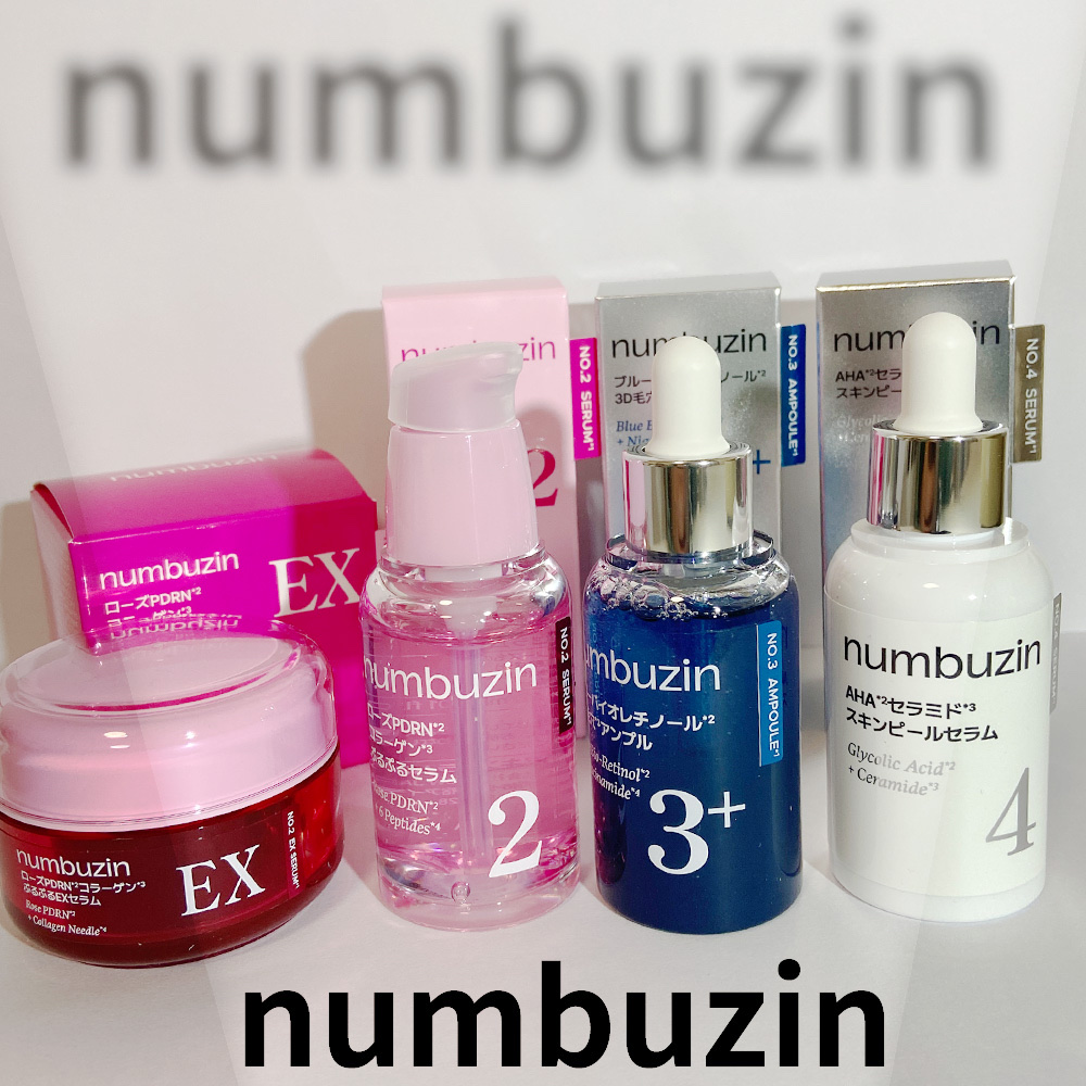 3番 すべすべキメケアセラム/numbuzin/美容液を使ったクチコミ（1枚目）