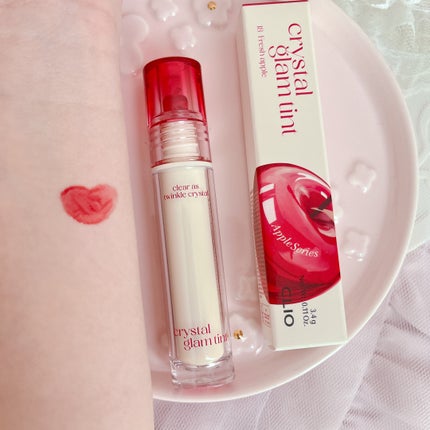 クリスタル グラム ティント 18 FRESH APPLE/CLIO/リップティントの画像