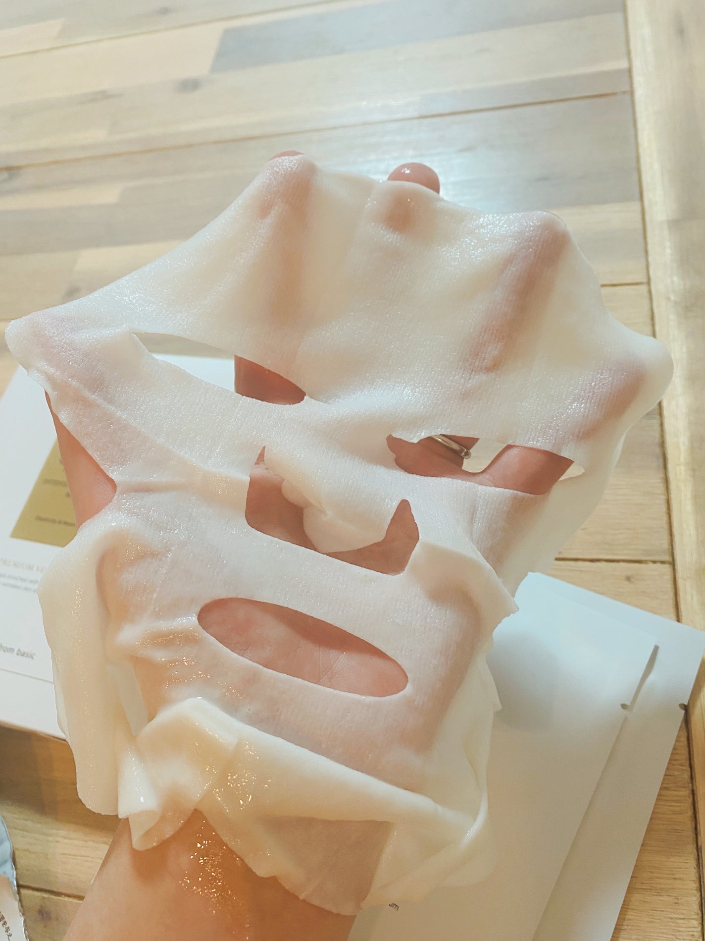 ホワイトトリュフナリシングトリートメントマスク/ダルバ/シートマスク・パックを使ったクチコミ(3枚目)