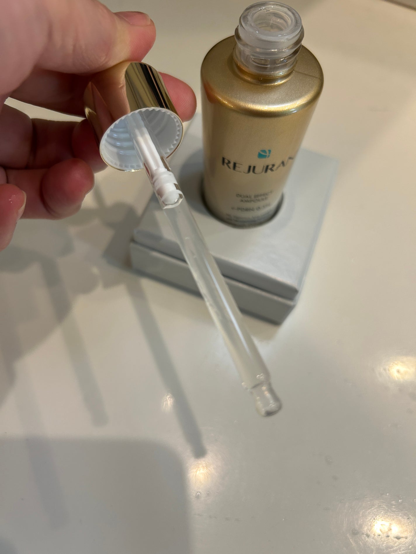 デュアル エフェクト アンプル/REJURAN COSMETICS/美容液を使ったクチコミ(2枚目)