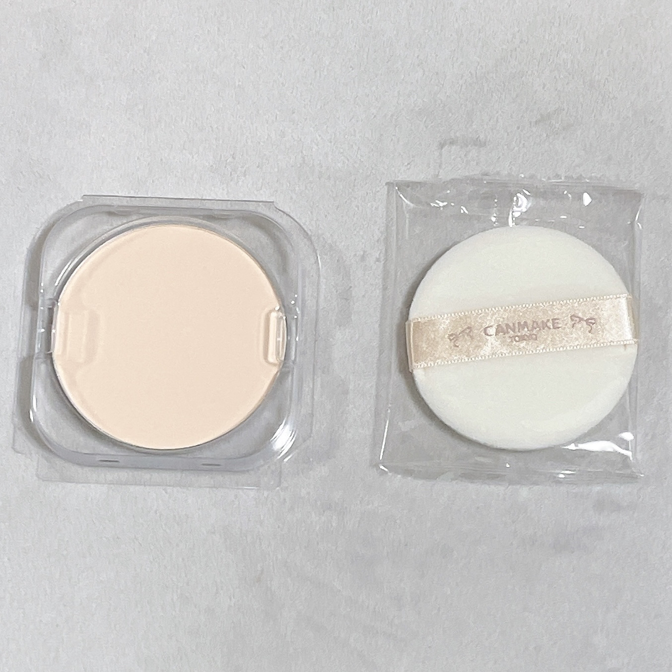 マシュマロフィニッシュパウダー ML マットライトオークル（リフィル）/キャンメイク/プレストパウダーを使ったクチコミ（2枚目）