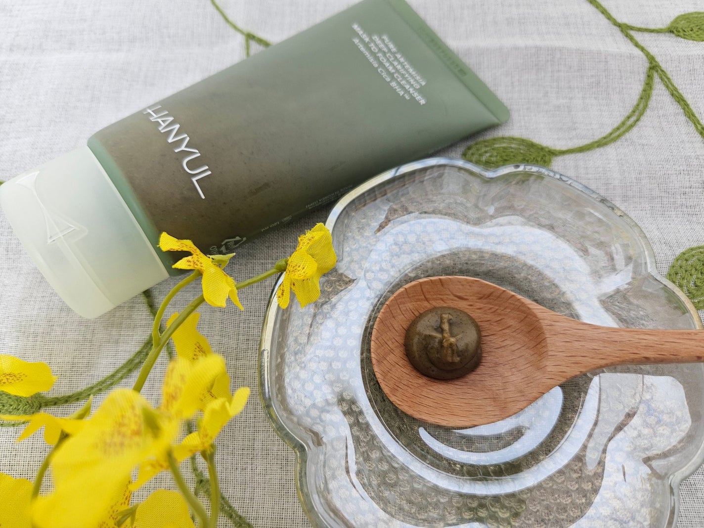 ピュア アルテミシア ディープ クラリファイングマスク トゥ フォーム クレンザー/HANYUL(ハンユル)/クレンジングを使ったクチコミ(2枚目)