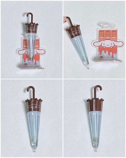 パラソルチョコ風リップグロス/SHOBIDO/リップグロスを使ったクチコミ(3枚目)