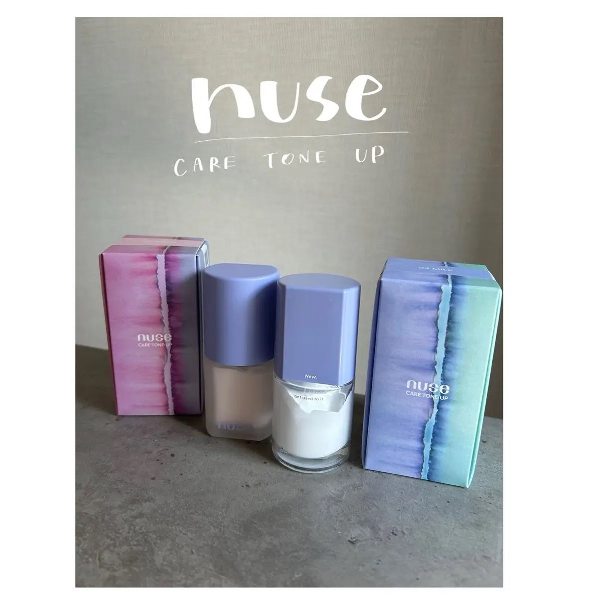 nuseさまからいただきました

rom&ndの姉妹ブランドで、カラーメイクとスキンケアの概念を混ぜ合わせ、健康なメイクを目指すカラーケアブランド✴︎

全4色あって自分の好きな仕上がりによって選べる！
私は軽い使い心地の04がお気に入り。