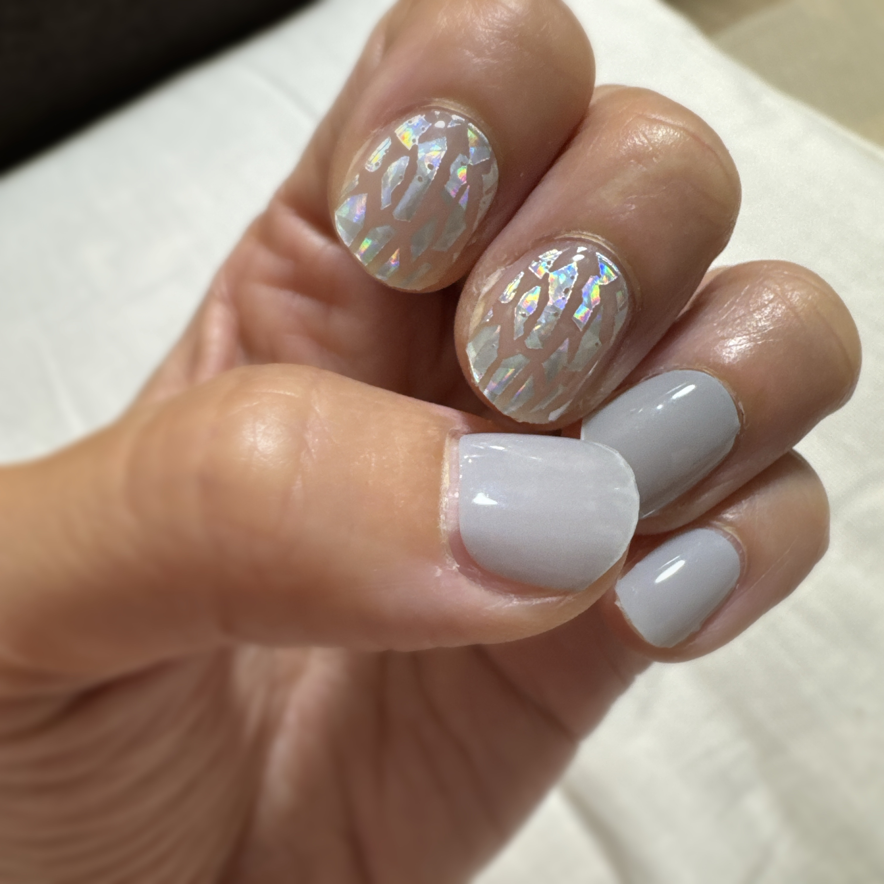 SUNNY RECIPE COLOR CHANGE GEL NAIL Jewelry Stone/SUNNY RECIPE/ネイルシールを使ったクチコミ（2枚目）