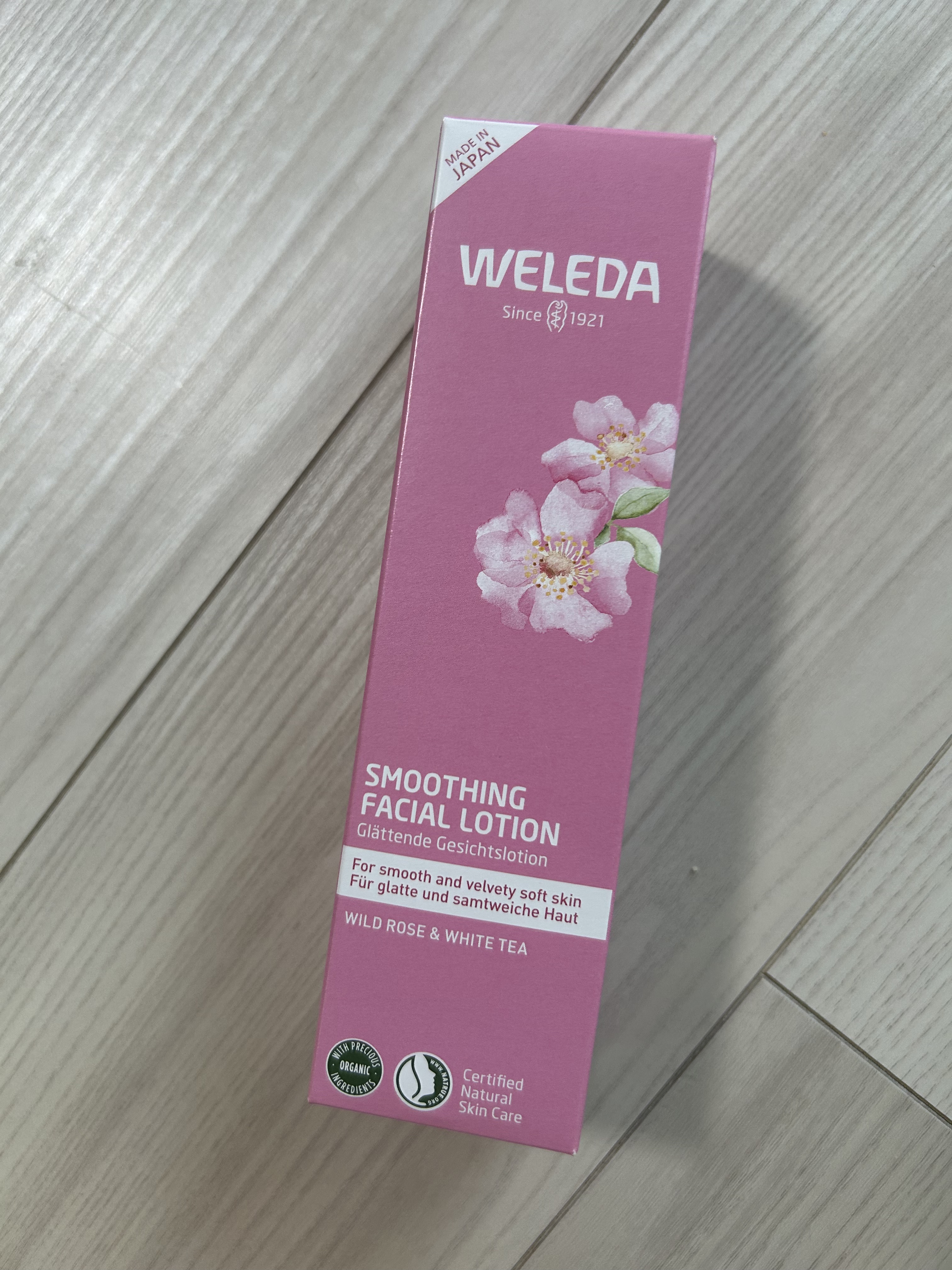 ワイルドローズ スムージングローション/WELEDA/化粧水を使ったクチコミ（1枚目）