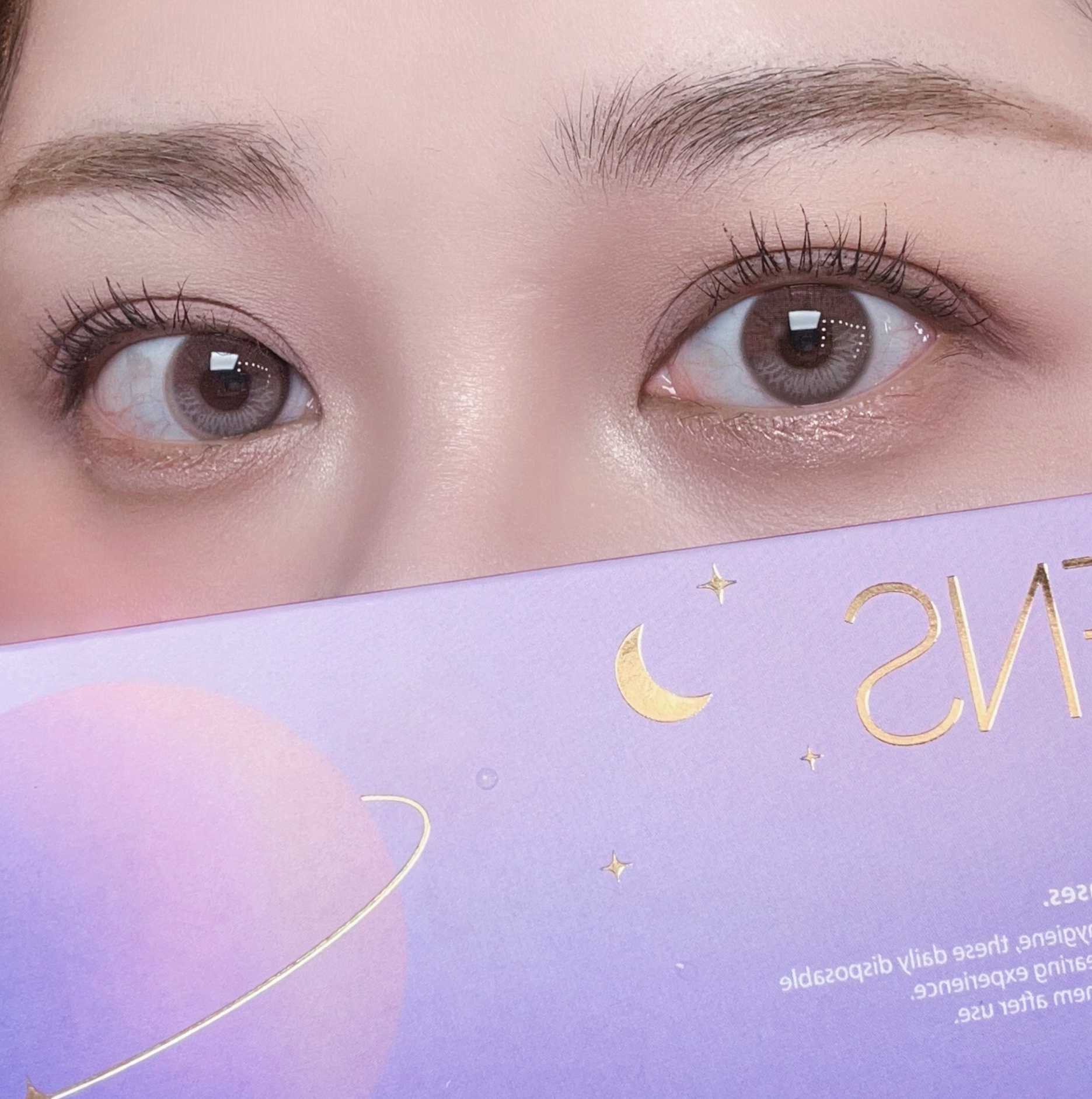 Moonrise 1day/OLENS/ワンデー（１DAY）カラコンを使ったクチコミ（3枚目）