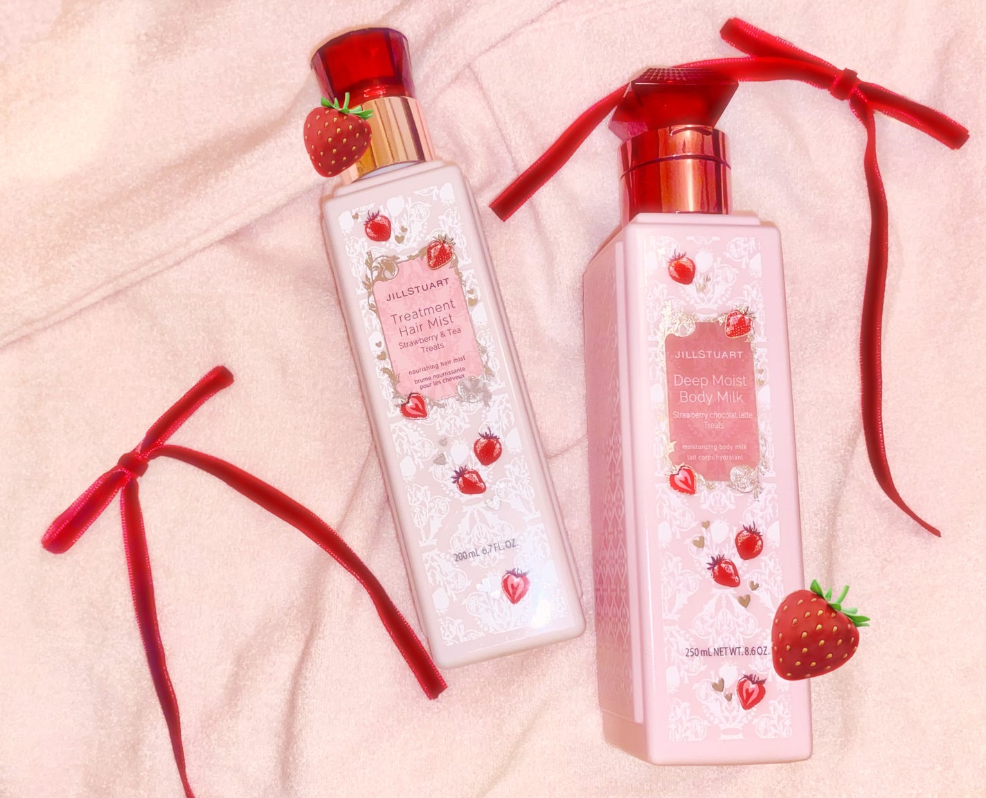 ジルスチュアート トリートメント ヘアミスト ストロベリー&ティー トリーツ/JILL STUART/ヘアミストを使ったクチコミ(1枚目)