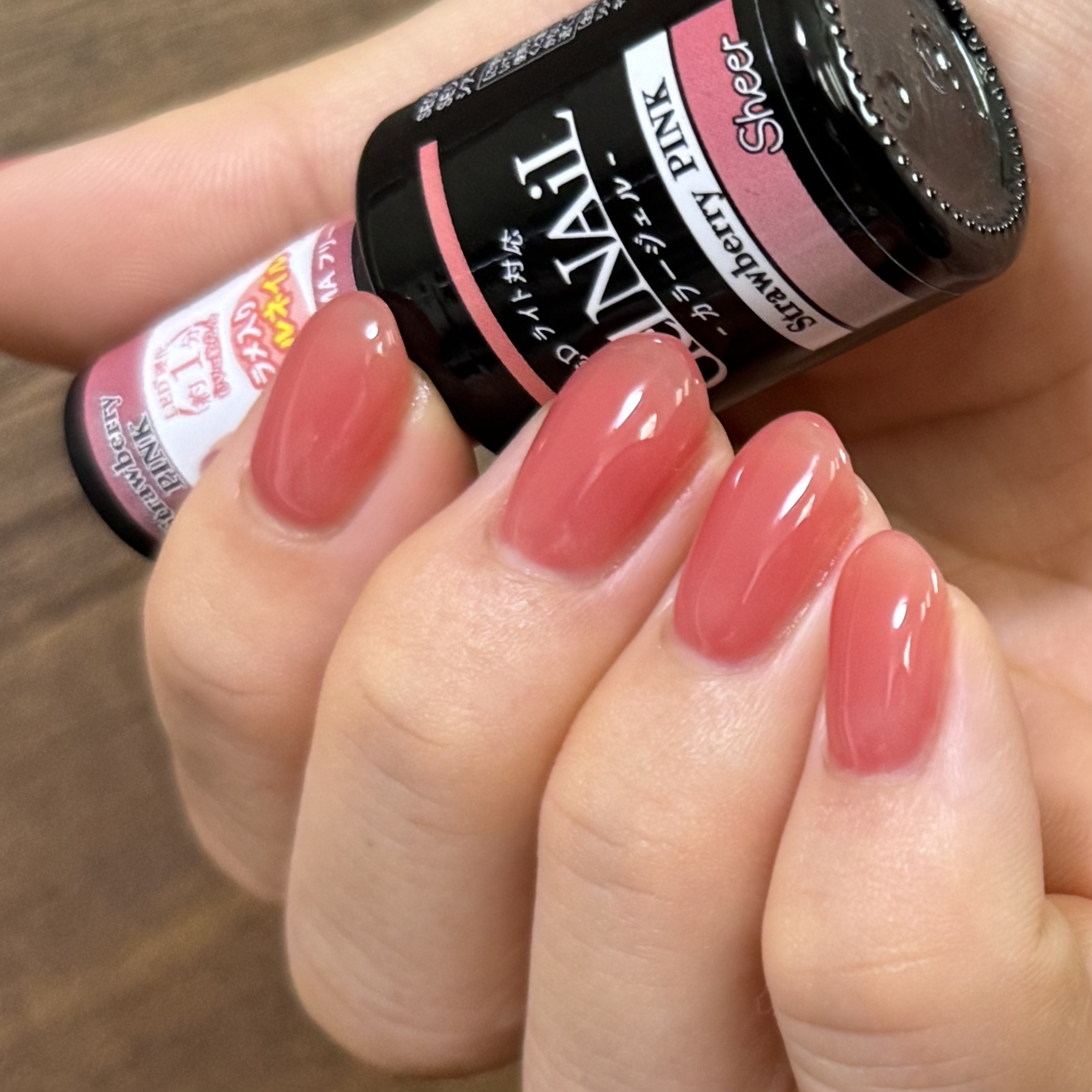 ジェルネイル（ライト対応）/セリア/ジェルネイルを使ったクチコミ（1枚目）