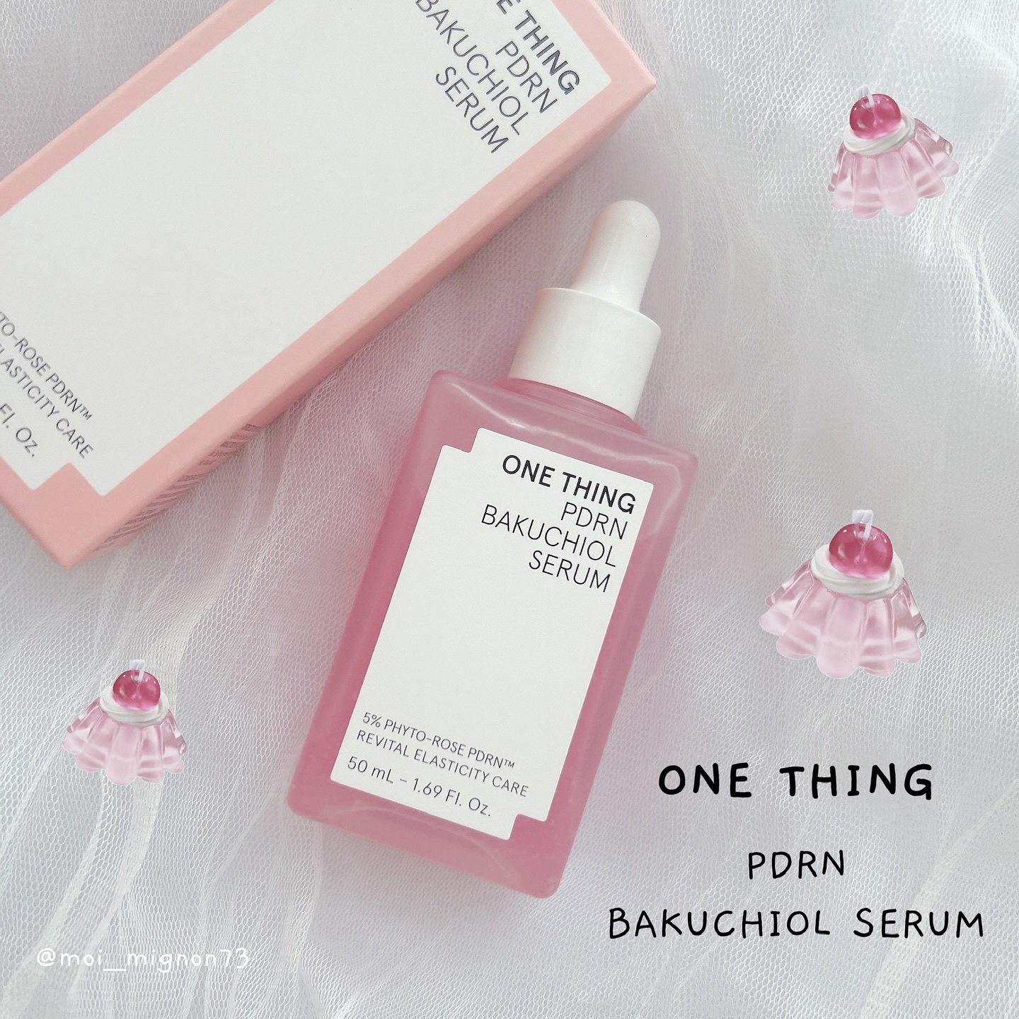 PDRNバクチオールセラム/ONE THING/美容液を使ったクチコミ（1枚目）