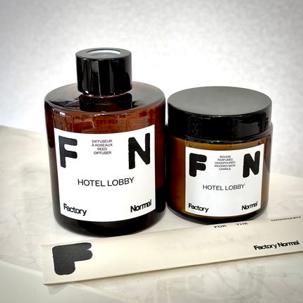 ディフューザー - HOTEL LOBBY/Factory Normal/ルームフレグランスを使ったクチコミ(4枚目)
