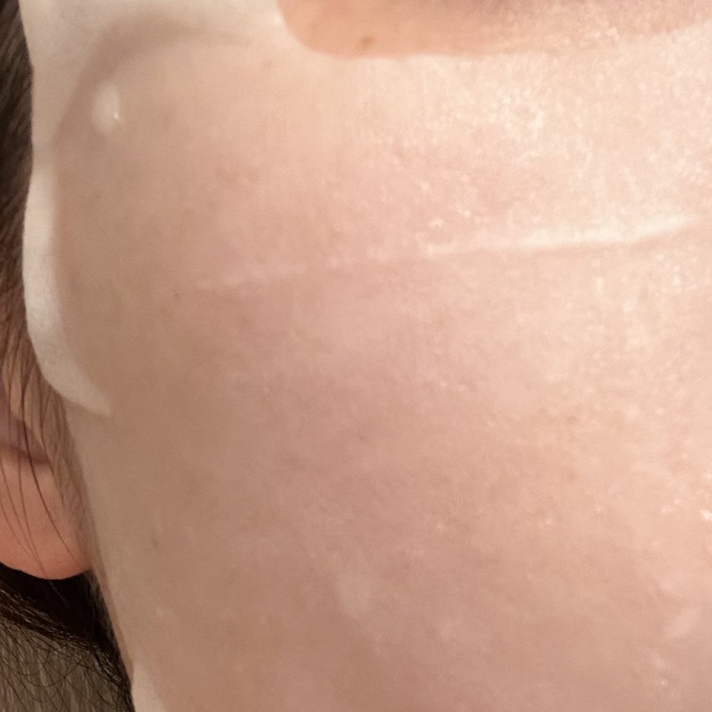 PHセンシティブマスクスージング＆モイスト/SAM'U/シートマスク・パックを使ったクチコミ（3枚目）