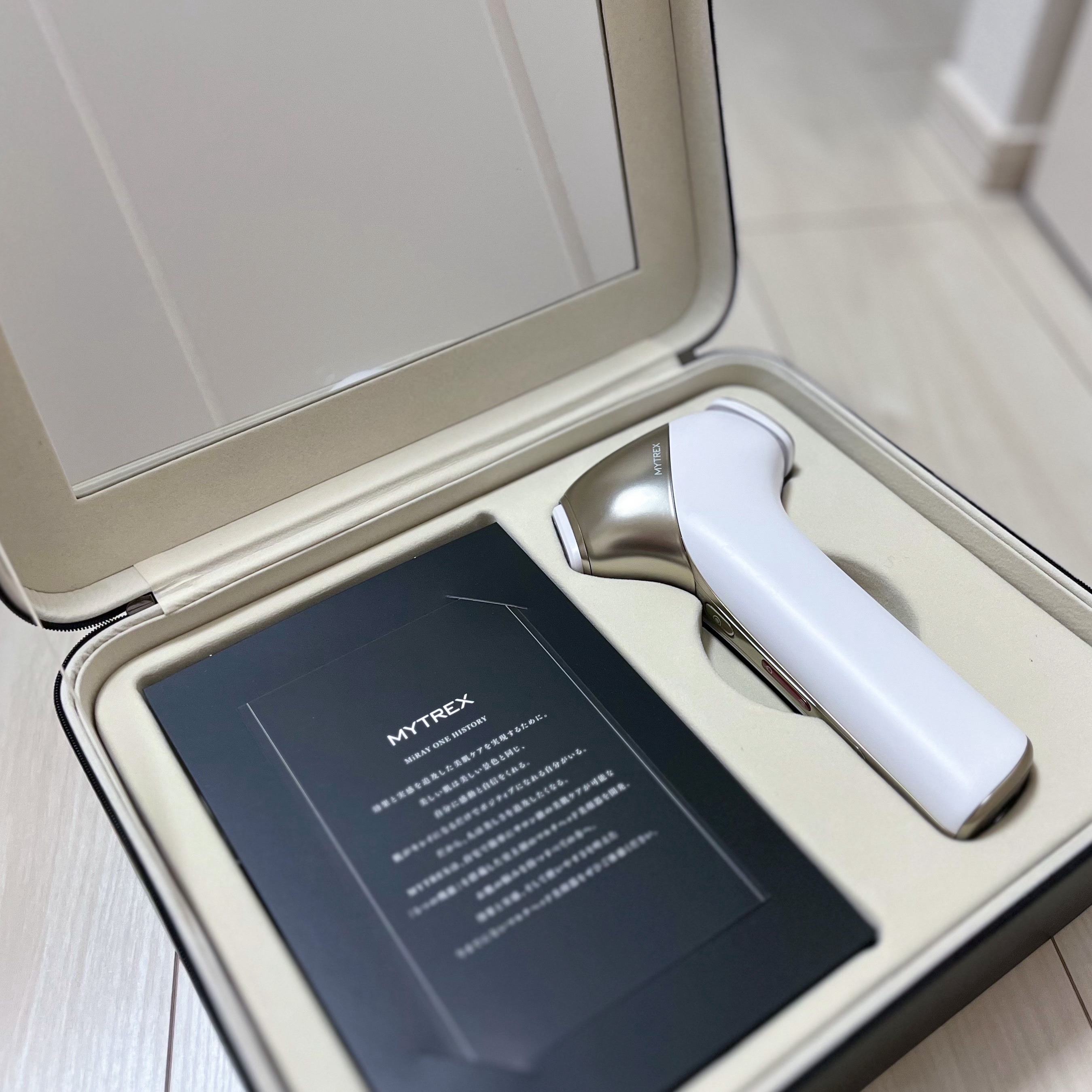 MiRAY ONE/MYTREX/美顔器・マッサージを使ったクチコミ（2枚目）