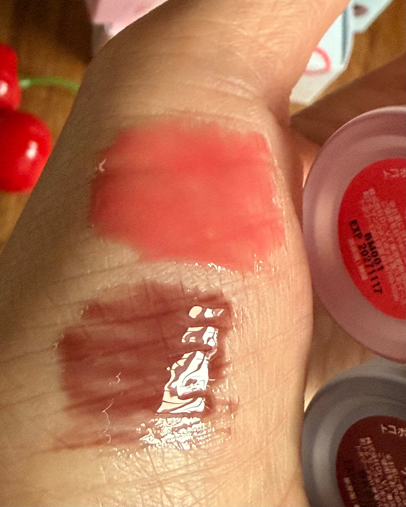 ジューシーベリープランピングリップオイル/TOCOBO/リップグロスを使ったクチコミ(5枚目)