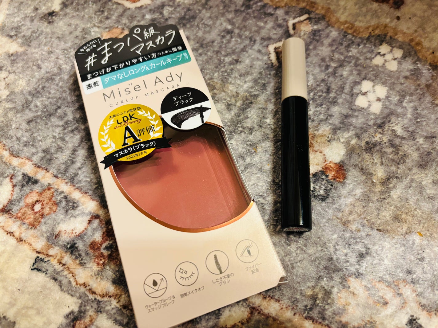 ミゼルエディ カールアップマスカラ ロング/ミゼルエディ/マスカラを使ったクチコミ(1枚目)