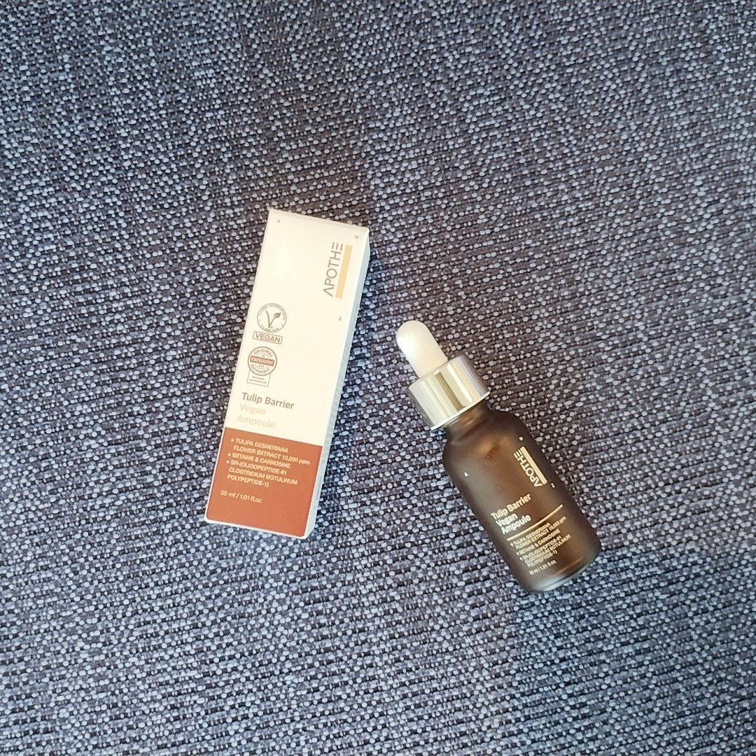 チューリップバリアビーガンアンプル /APOTHE/美容液を使ったクチコミ（2枚目）