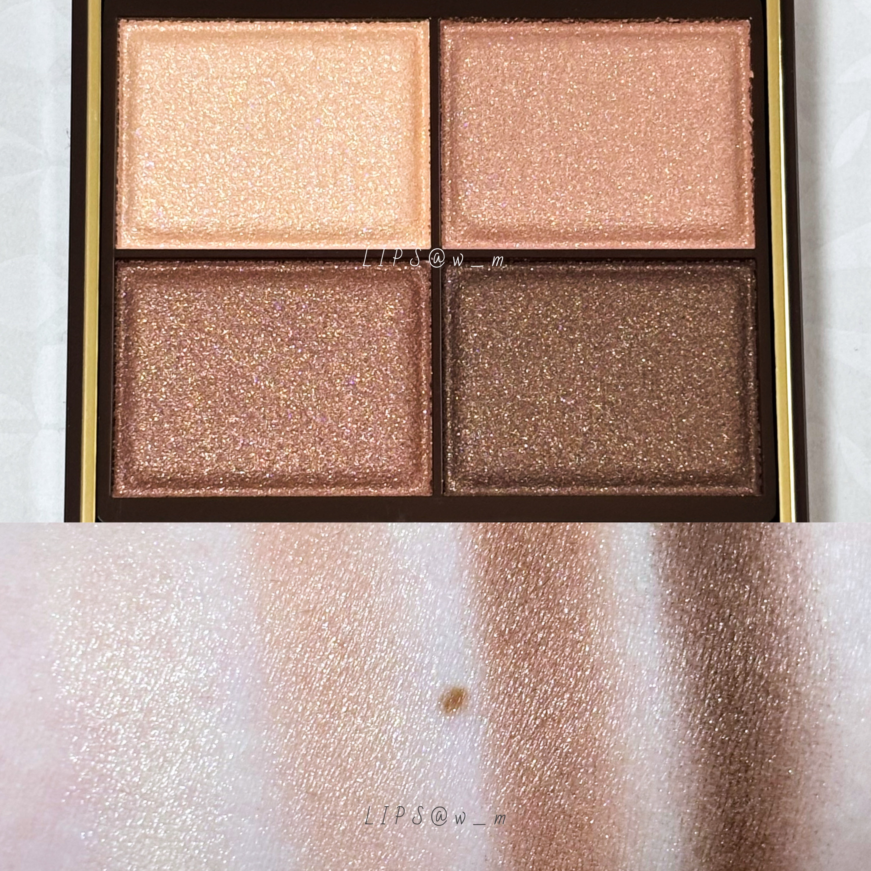 スキニーリッチシャドウ/excel/アイシャドウパレットを使ったクチコミ（3枚目）