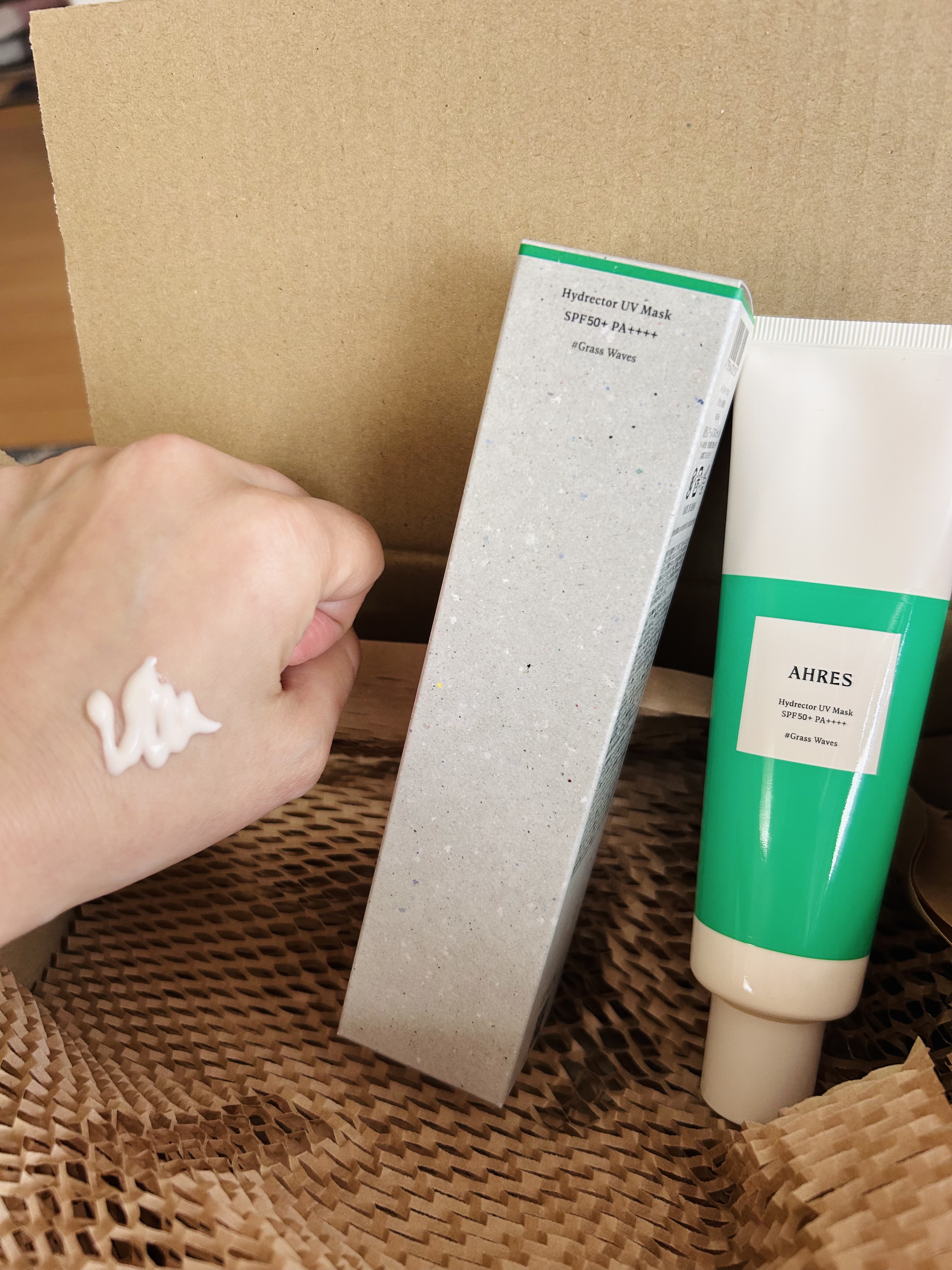 ハイドレクター UV マスク/アーレス/日焼け止めローションを使ったクチコミ（1枚目）