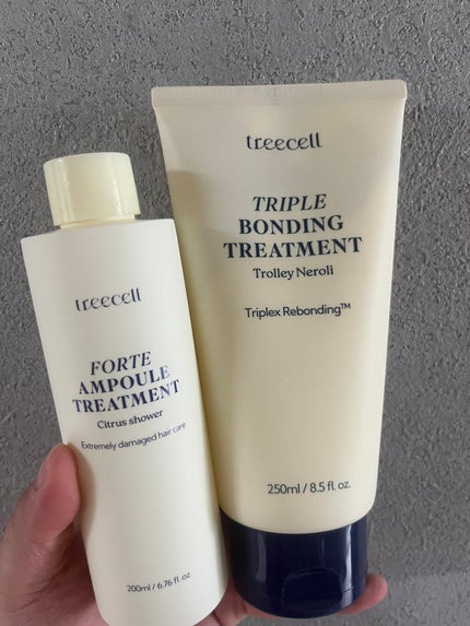 トリプル ボンディング トリートメント/treecell/ヘアマスク・ヘアパックを使ったクチコミ(1枚目)