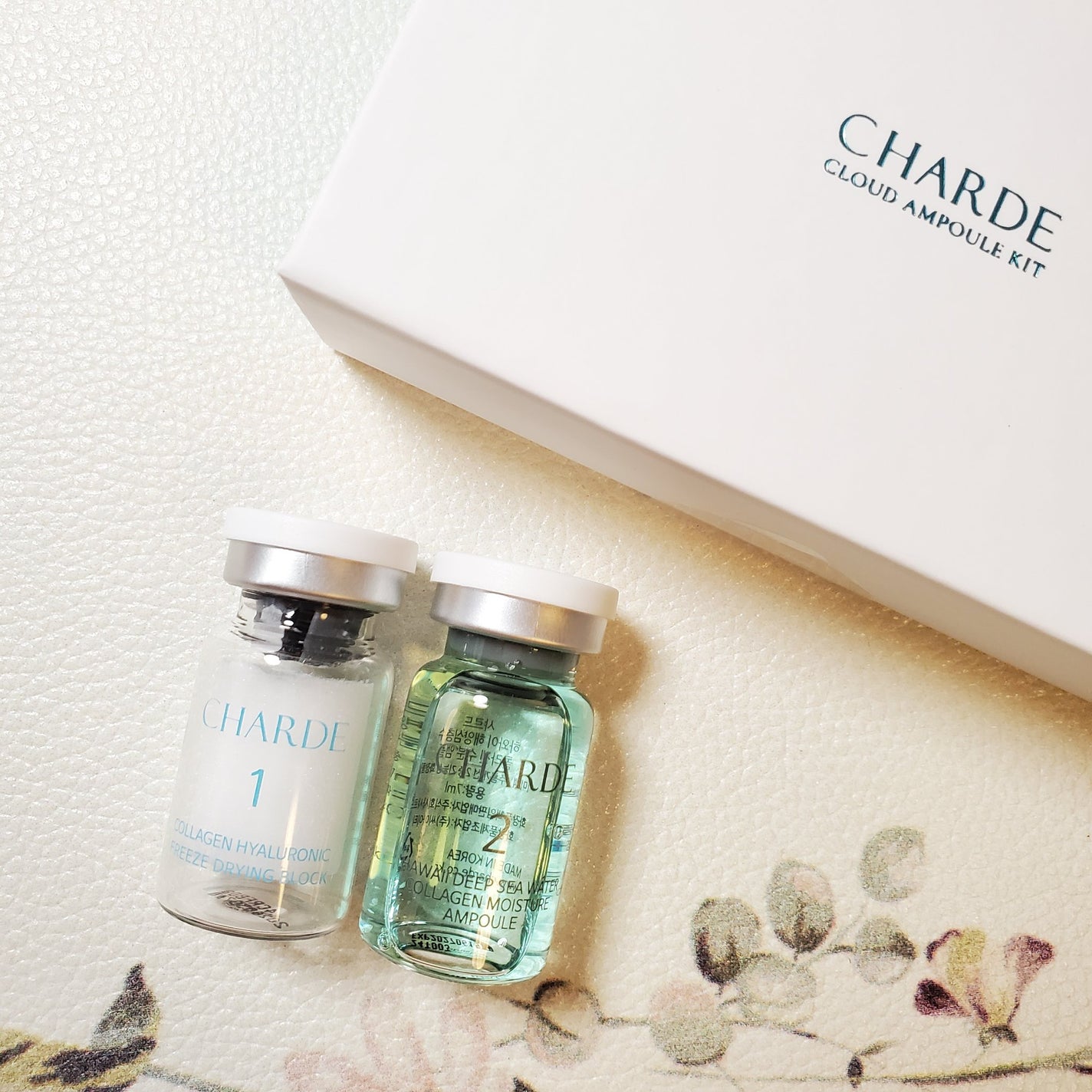クラウドアンプル 1week キット/CHARDE/美容液を使ったクチコミ(1枚目)
