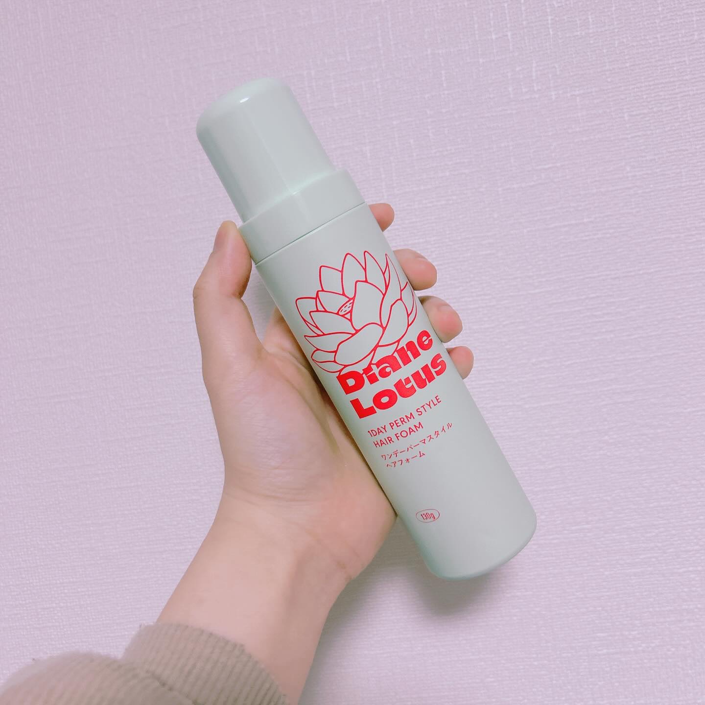 ロータス ワンデーパーマスタイル ヘアフォーム ティー＆シトラスの香り/ダイアン/その他スタイリングを使ったクチコミ（3枚目）