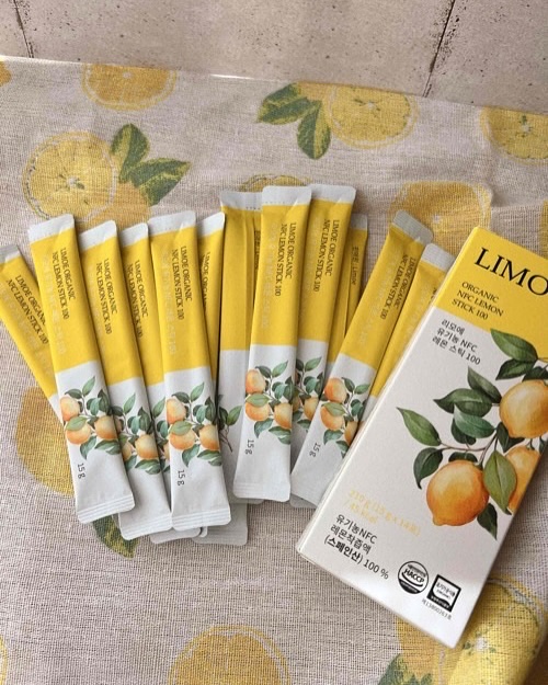 Organic NFC Lemon Stick 100/LIMOE /野菜ジュースを使ったクチコミ（2枚目）