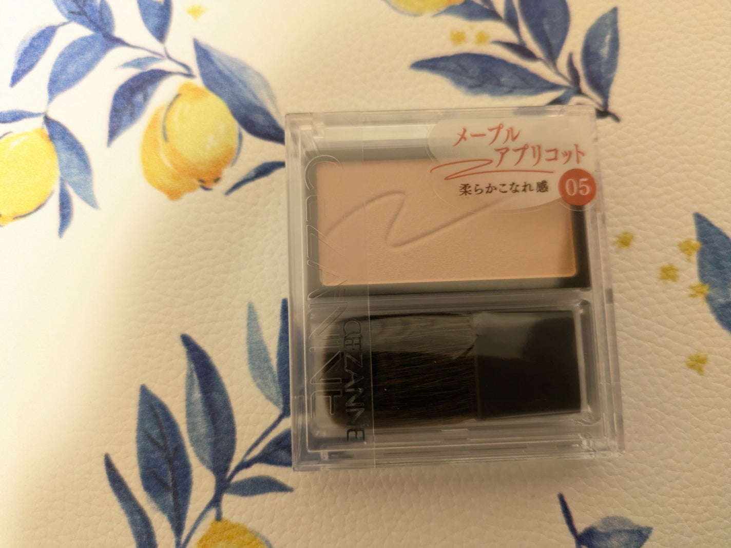 チークブラッシュ/CEZANNE/パウダーチークを使ったクチコミ(1枚目)