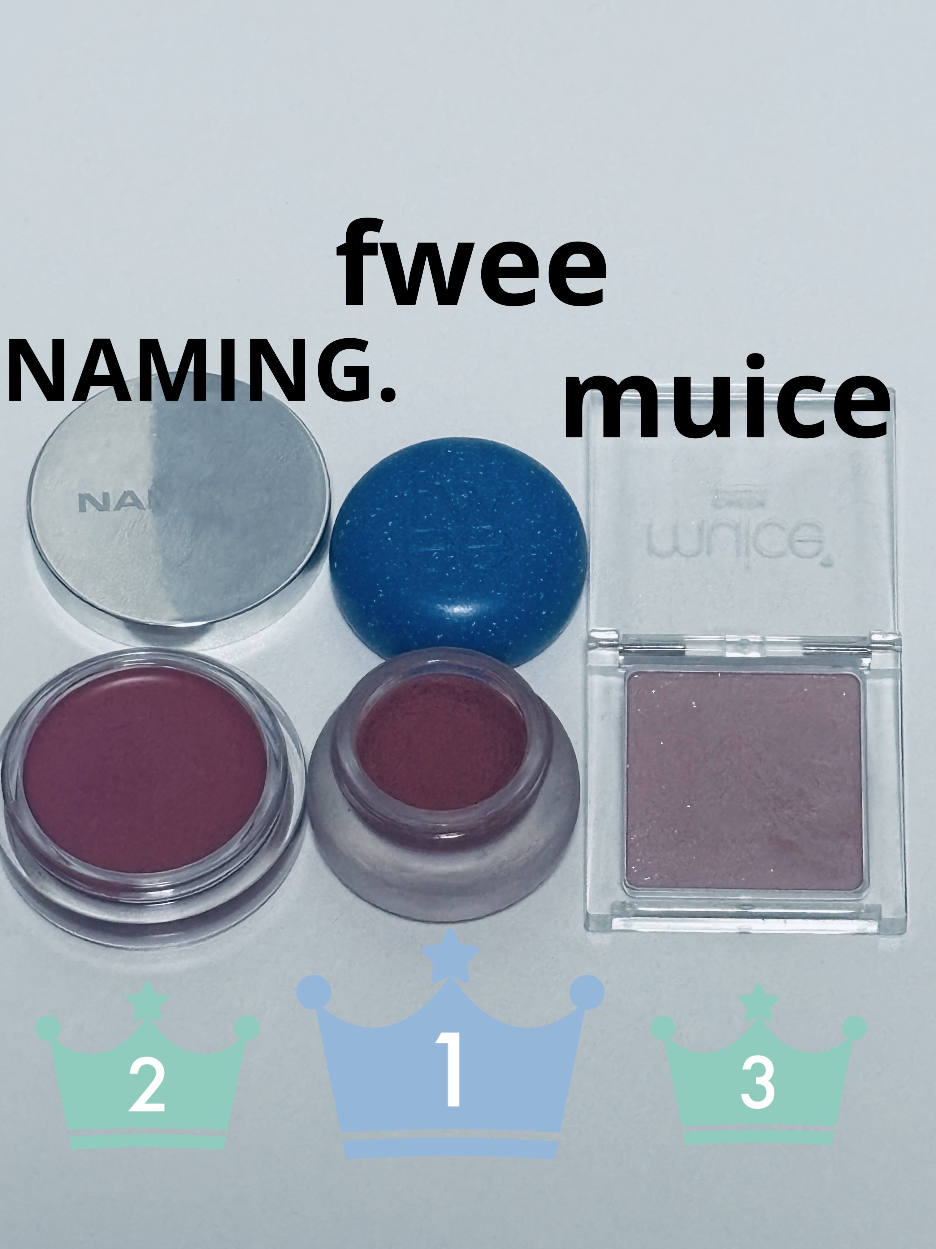 ぽわんチーク/muice/パウダーチークを使ったクチコミ（2枚目）