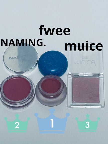 ぽわんチーク/muice/パウダーチークを使ったクチコミ(2枚目)