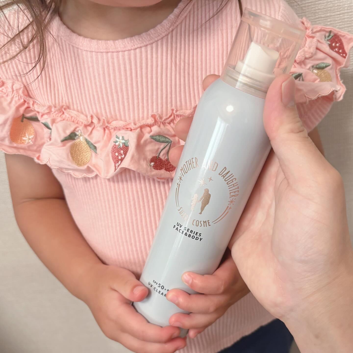 M&D　クリアUVスプレー/Mother&Daughter/日焼け止めミスト・スプレーを使ったクチコミ（3枚目）