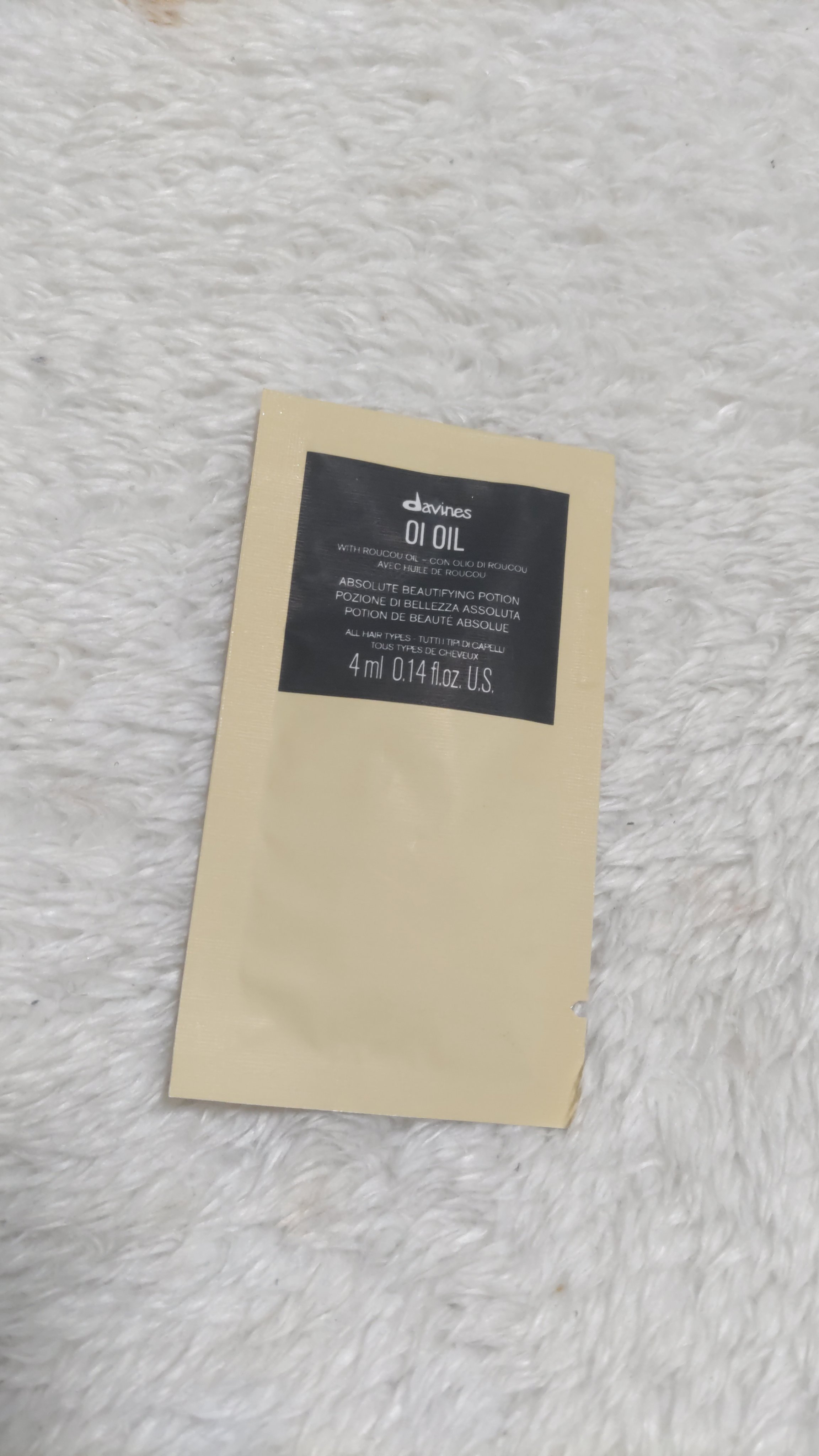 オイ オイル/ダヴィネス/ヘアオイルを使ったクチコミ（1枚目）