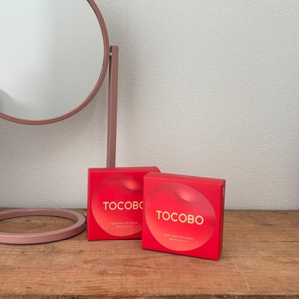 アップルデューイフィットクッションファンデーション/TOCOBO/クッションファンデーションを使ったクチコミ(1枚目)