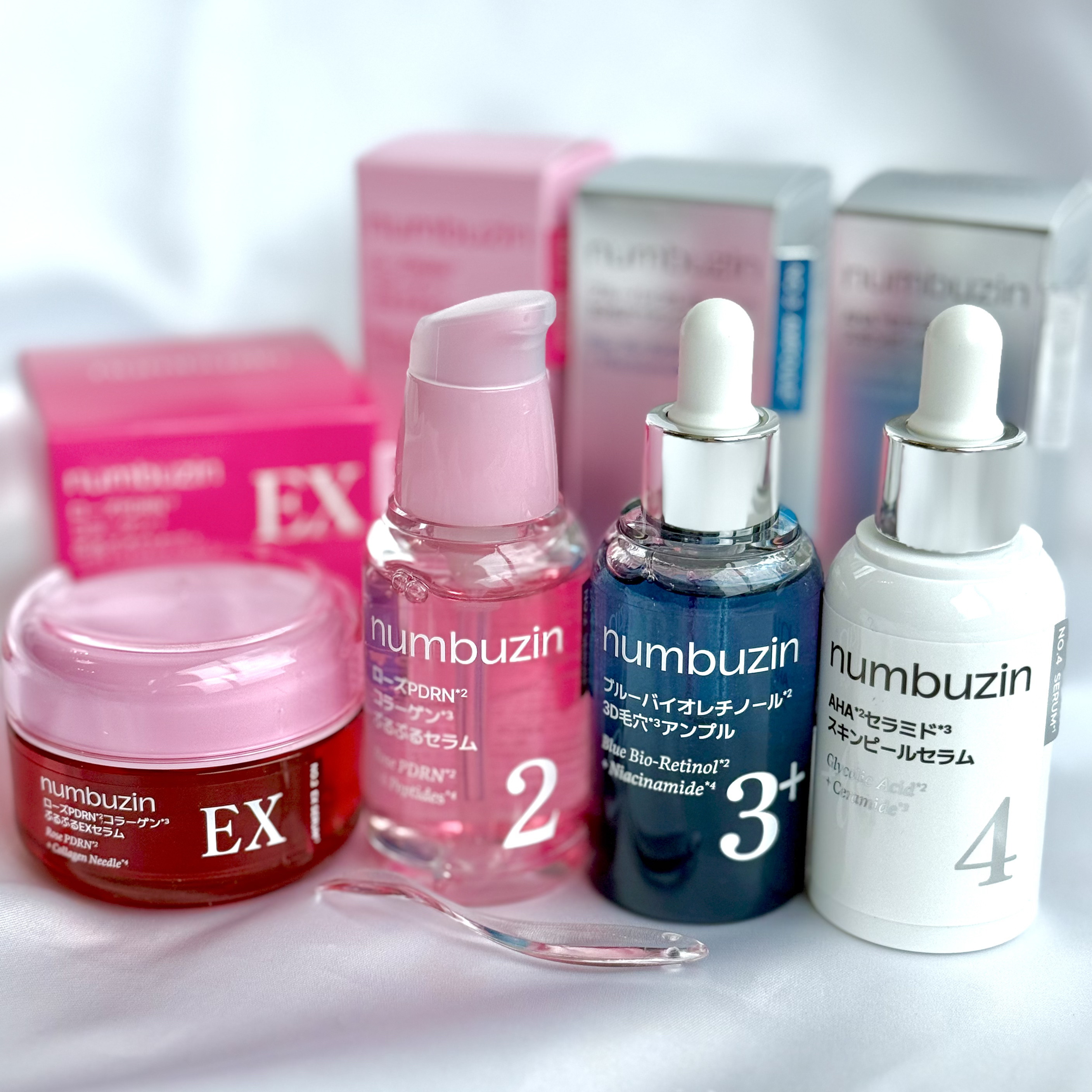 2番 ローズPDRNコラーゲンぷるぷるセラム/numbuzin/美容液を使ったクチコミ（1枚目）