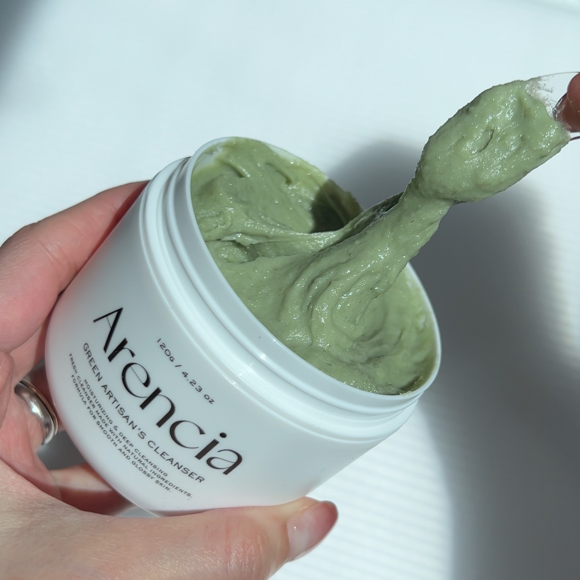 プレミアムもちソープ「グリーンアルティザン」/アレンシア/その他洗顔料を使ったクチコミ（3枚目）