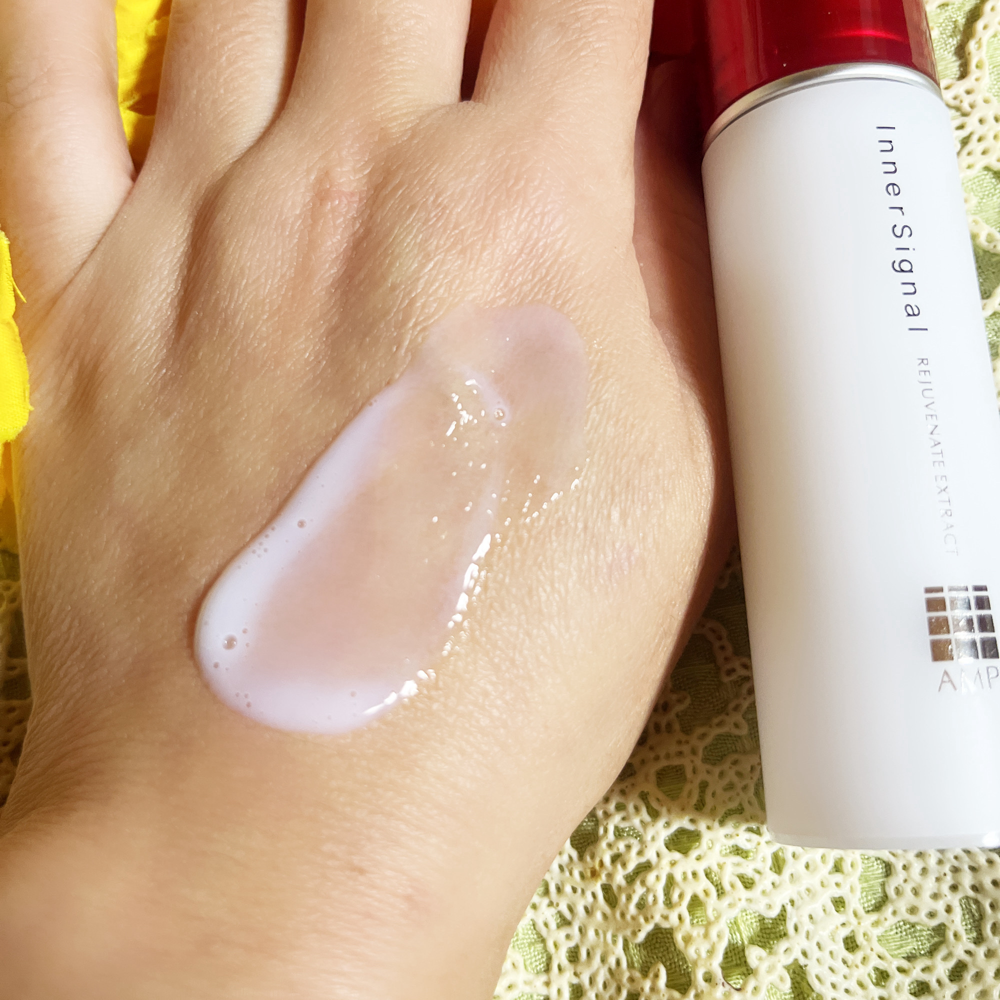 リジュブネイトエキス/インナーシグナル/美容液を使ったクチコミ（3枚目）