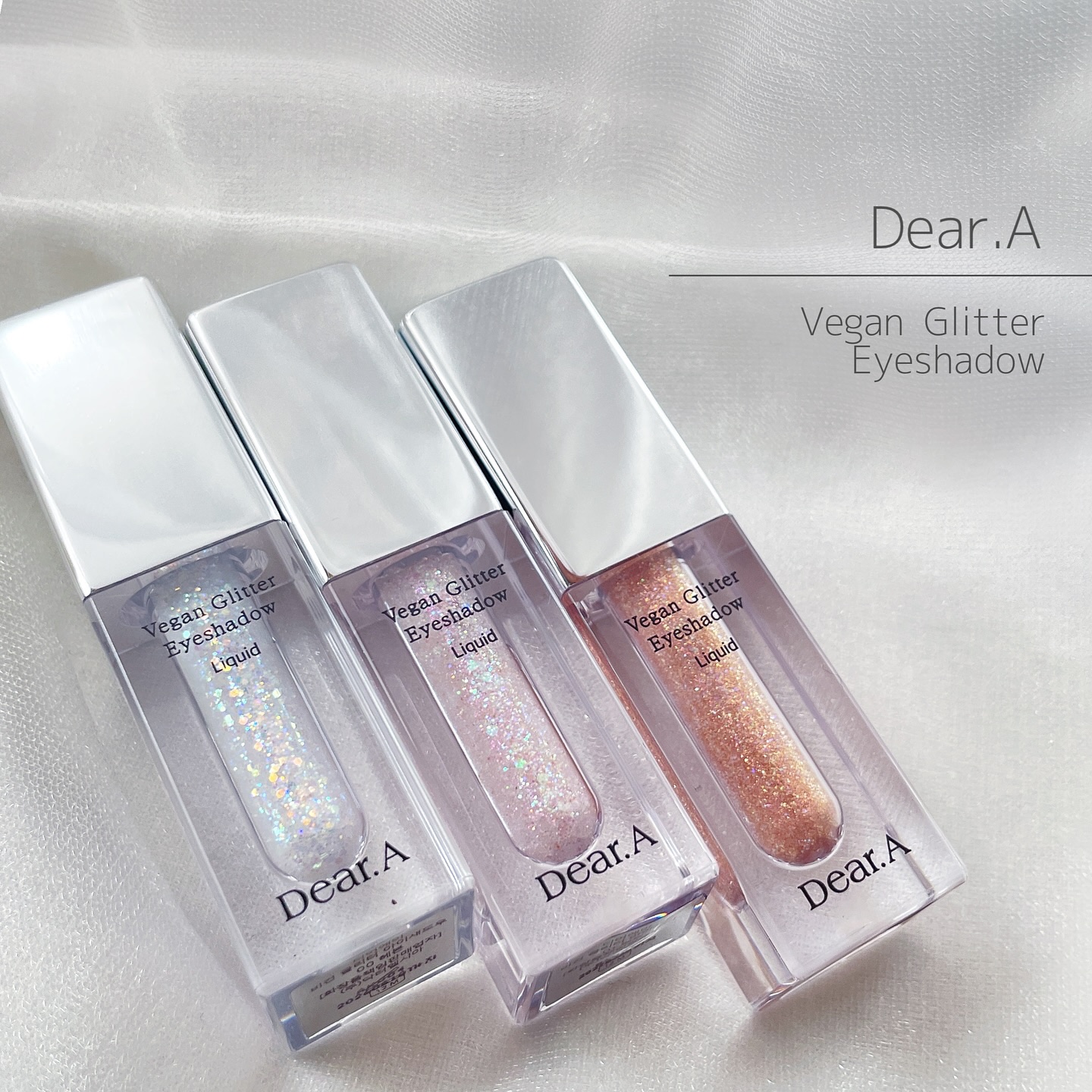 グリッターアイシャドウ/Dear.A/グリッターを使ったクチコミ（1枚目）