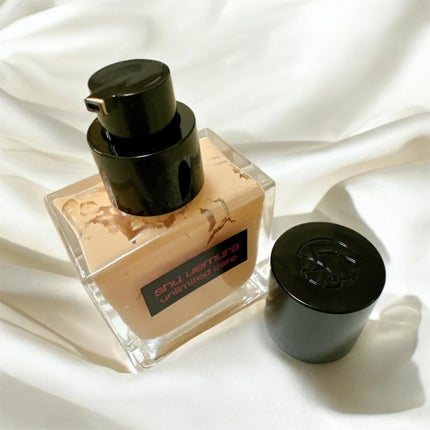 アンリミテッド ケア ツヤ セラム ファンデーション/shu uemura/リキッドファンデーションを使ったクチコミ(2枚目)