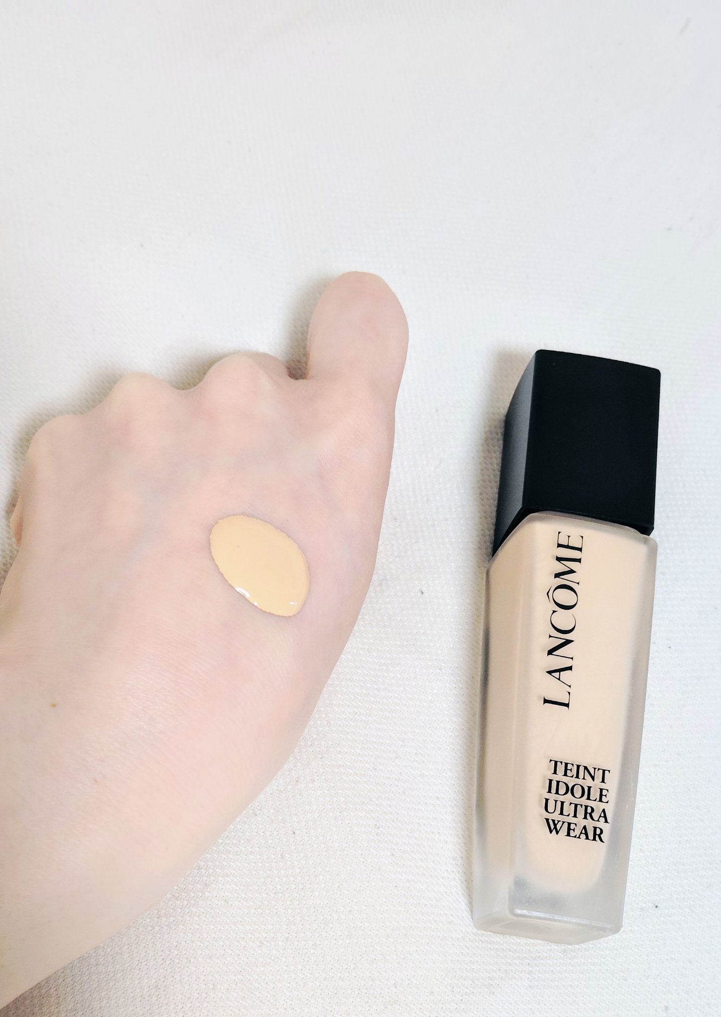 タンイドル ウルトラ ウェア リキッド N/LANCOME/リキッドファンデーションを使ったクチコミ（3枚目）