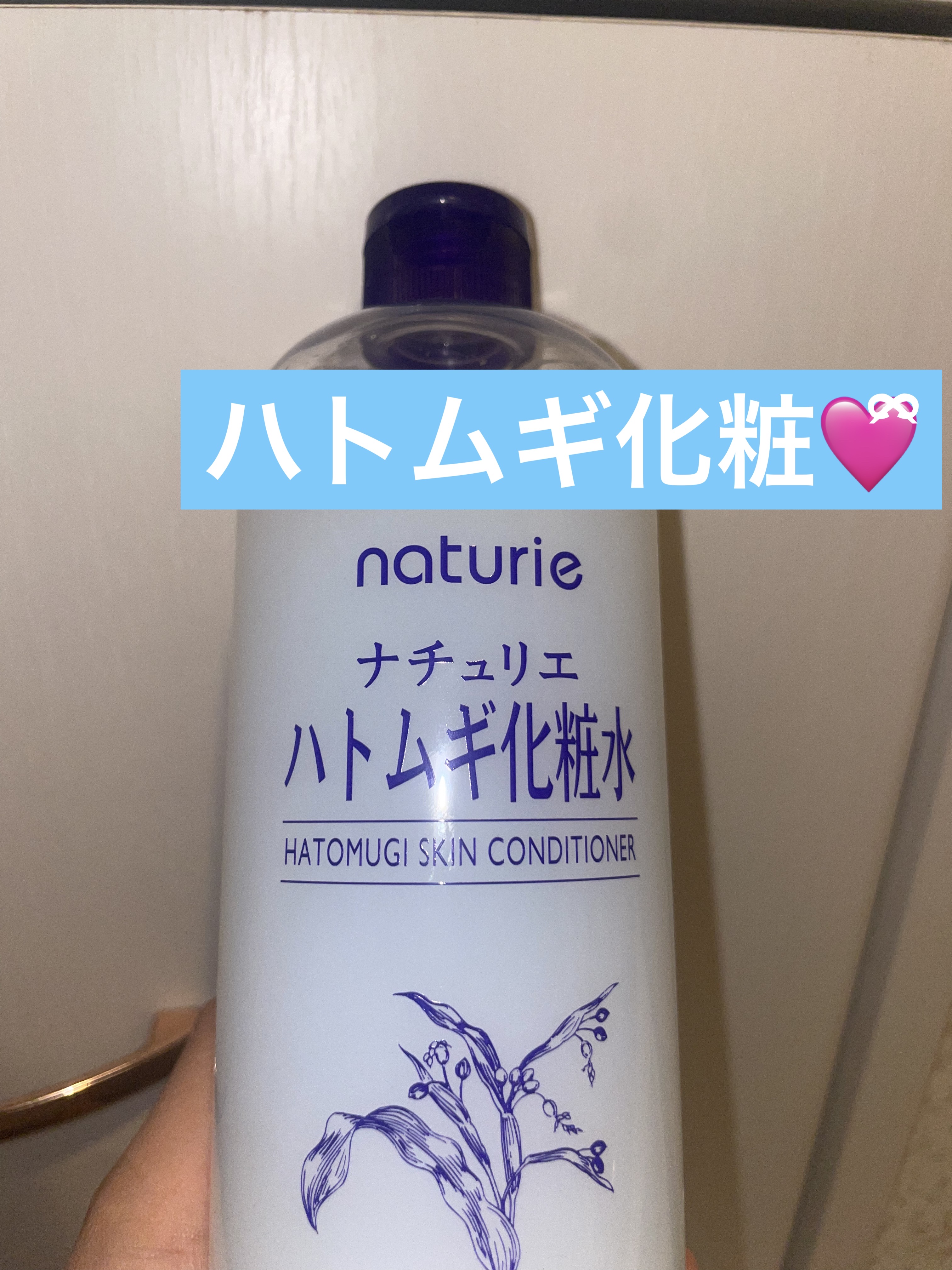 ハトムギ化粧水(ナチュリエ スキンコンディショナー R )/ナチュリエ/化粧水を使ったクチコミ（1枚目）